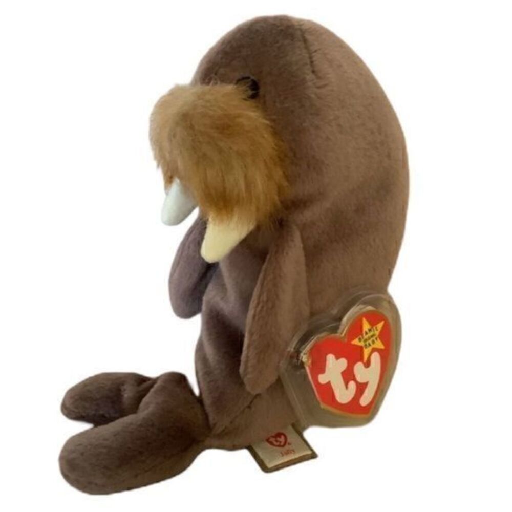ty “Jolly" the Walrus Retired Beanie Baby Stuffed Plush - MINT NEW WITH TAGS